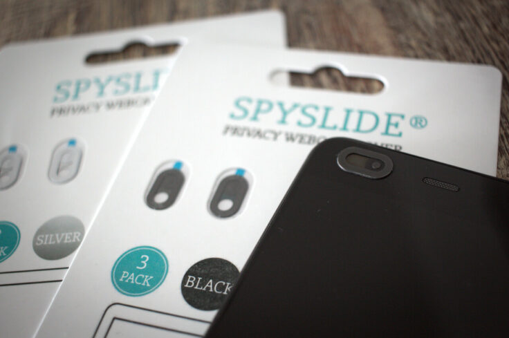 Spy-Fy Spyslider auf einem Smartphone