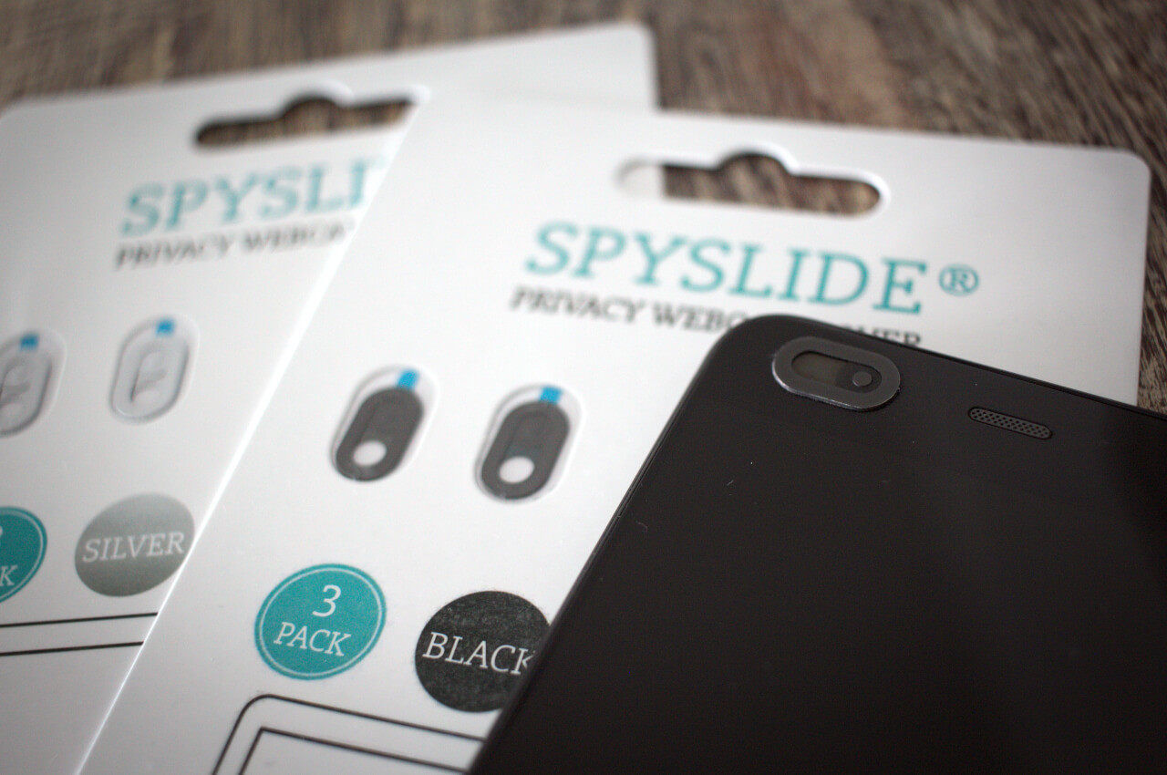 Spy-Fy Spyslider auf einem Smartphone