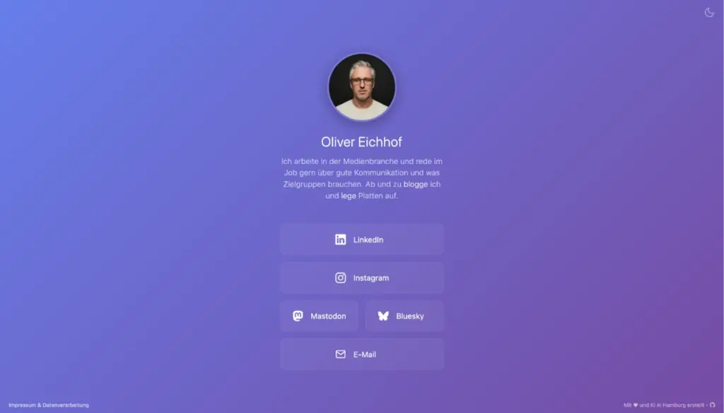 Screenshot of eichhof.me